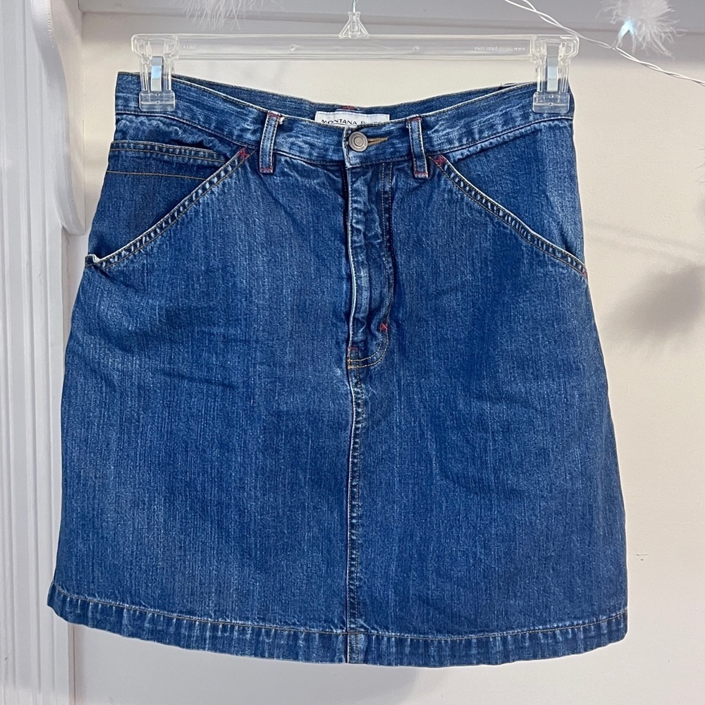 FINAL PRICE Y2K Vintage Montana Blues Skirt